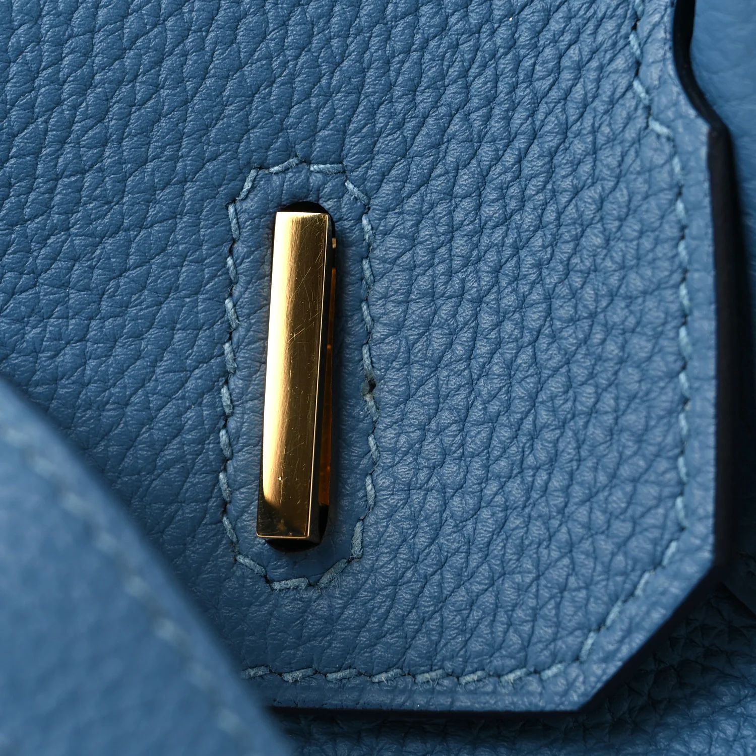 Togo Birkin 30 Bleu Azur - Top Club