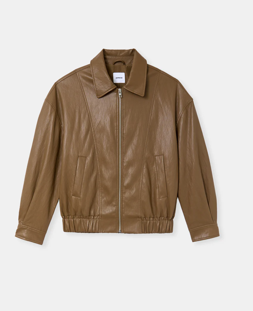 Pimkie Blouson en simili avec col
