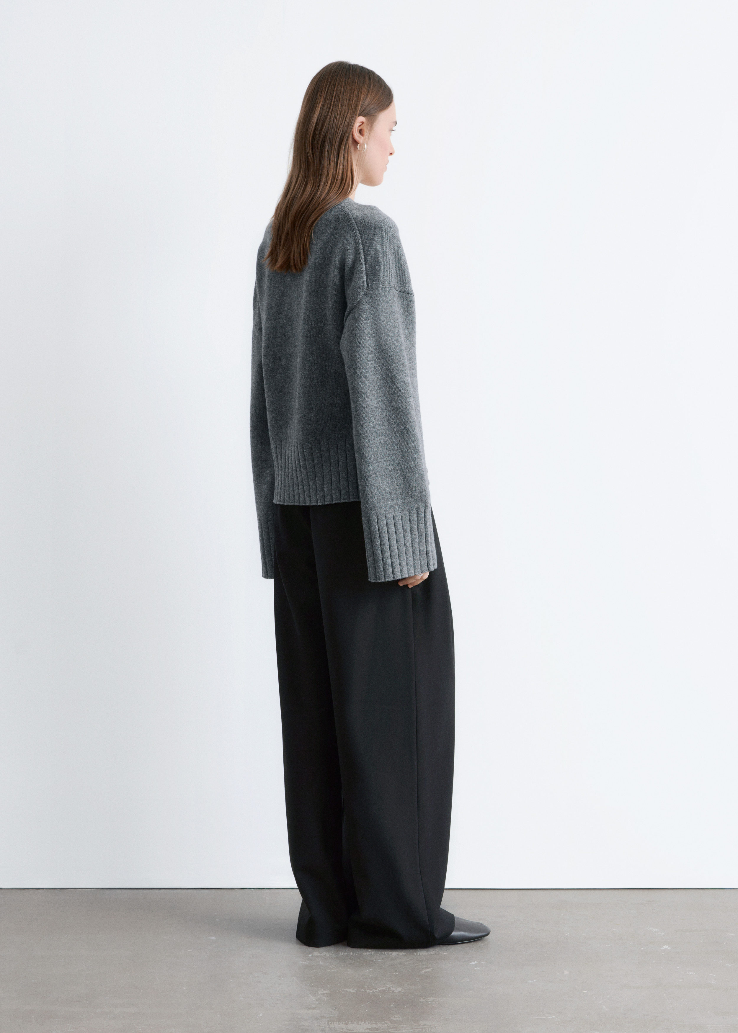 & Other Stories TAPERED KNIT CARDIGAN