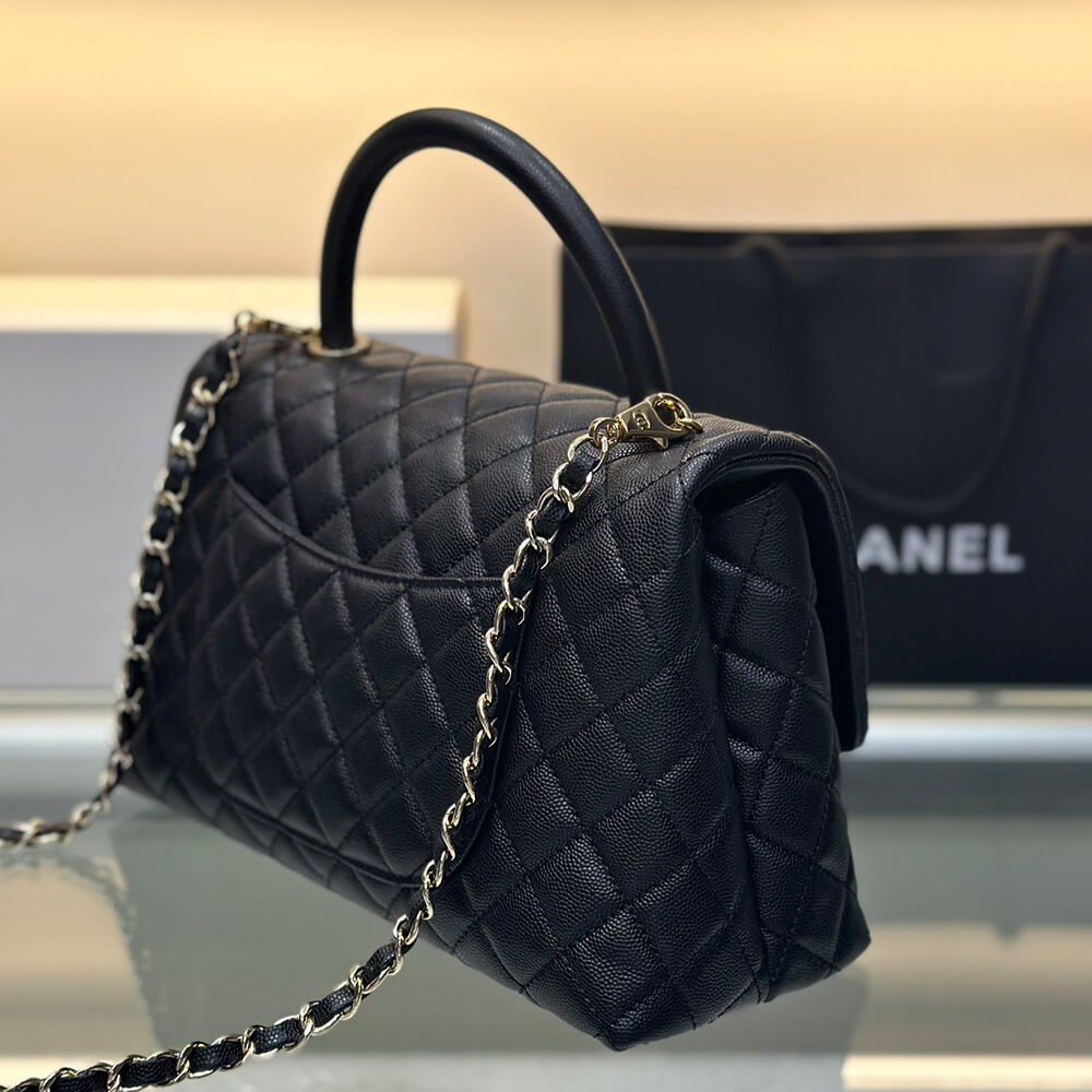 CHANEL Large Flap Bag With Top Handle(high-end grade) - Top Club