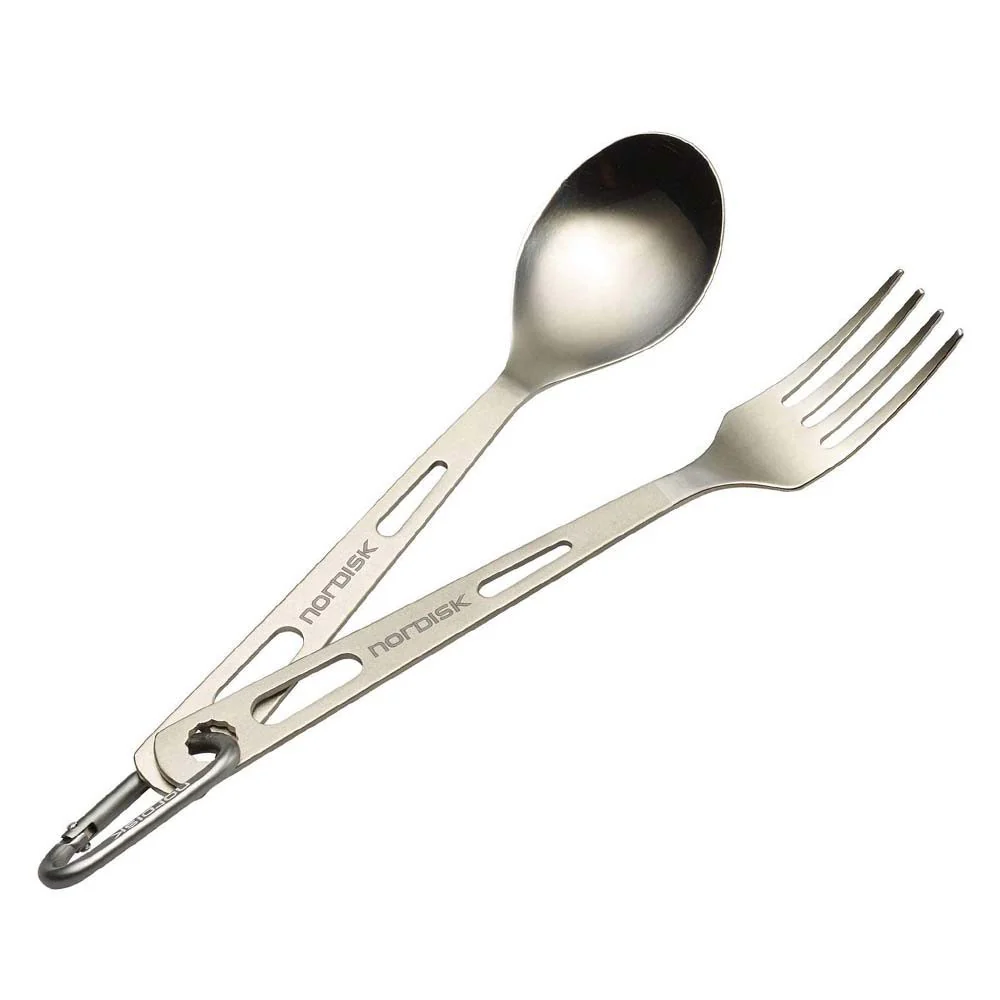 Nordisk Titanium cutlery 2 pieces. Set - Set of cubiertos