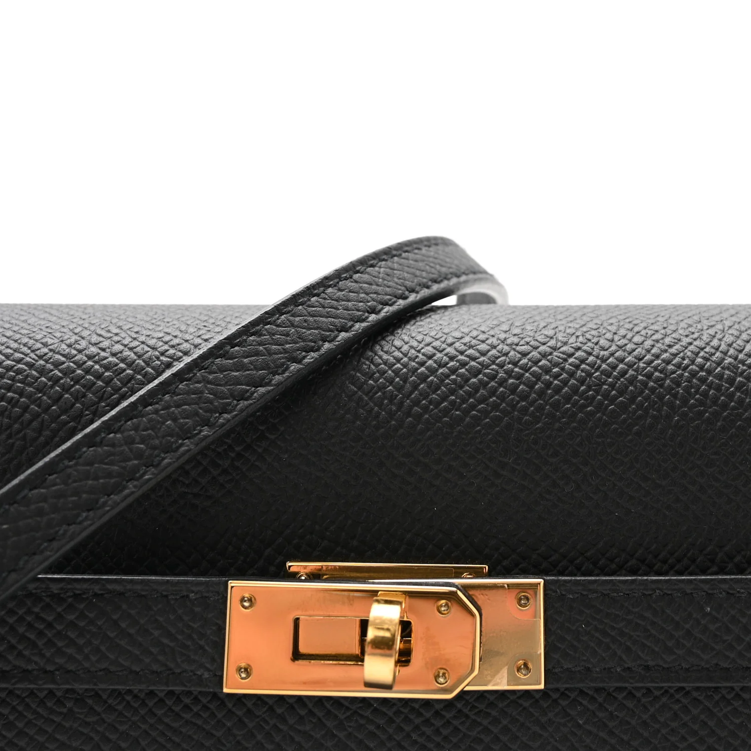 Epsom Kelly Wallet To Go Black - Top Club