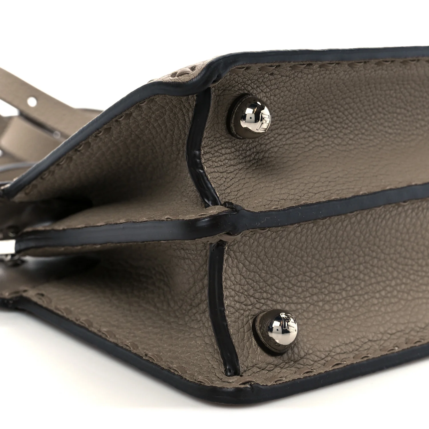 Cuoio Romano Selleria Mini Peekaboo I SEE U Iconic Satchel Fettuccia - Top Club