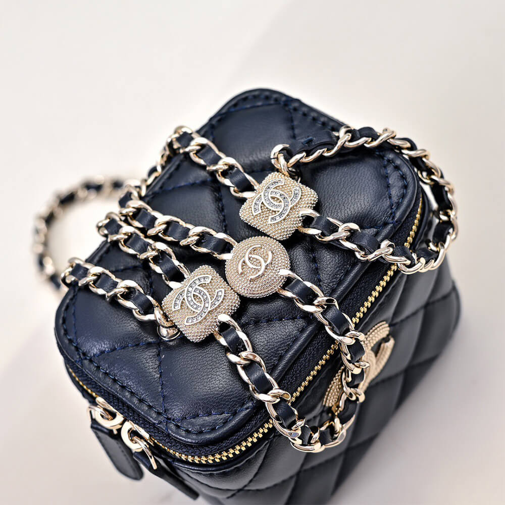 CHANEL Small Vanity with Chain(HIGH-END GRADE) - Top Club