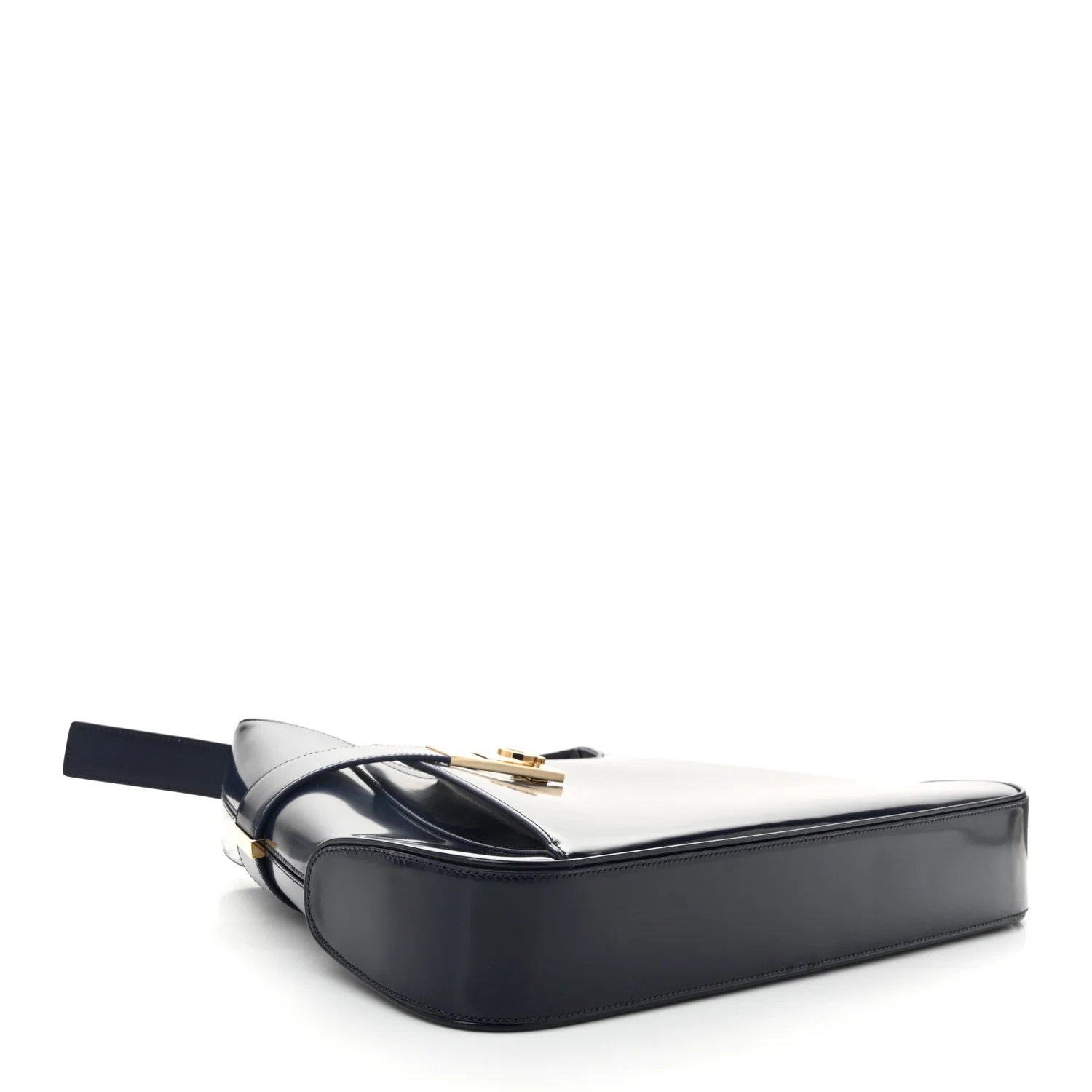 Brushed Calfskin Gancini Hobo Midnight - Top Club