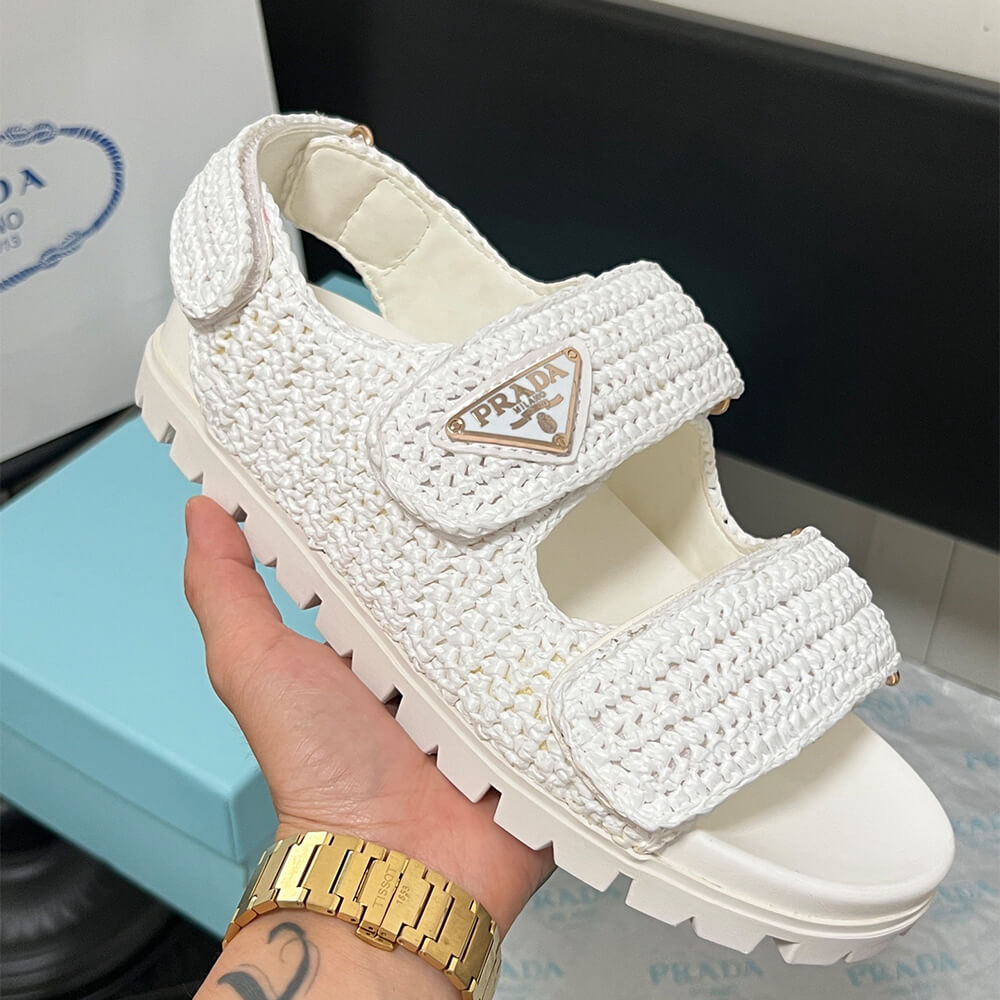Prada Crochet sandals - Top Club