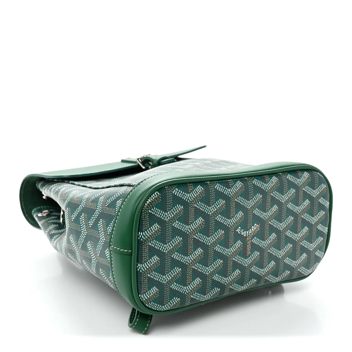 Goyardine Calfskin Mini Alpin Backpack Green - Top Club