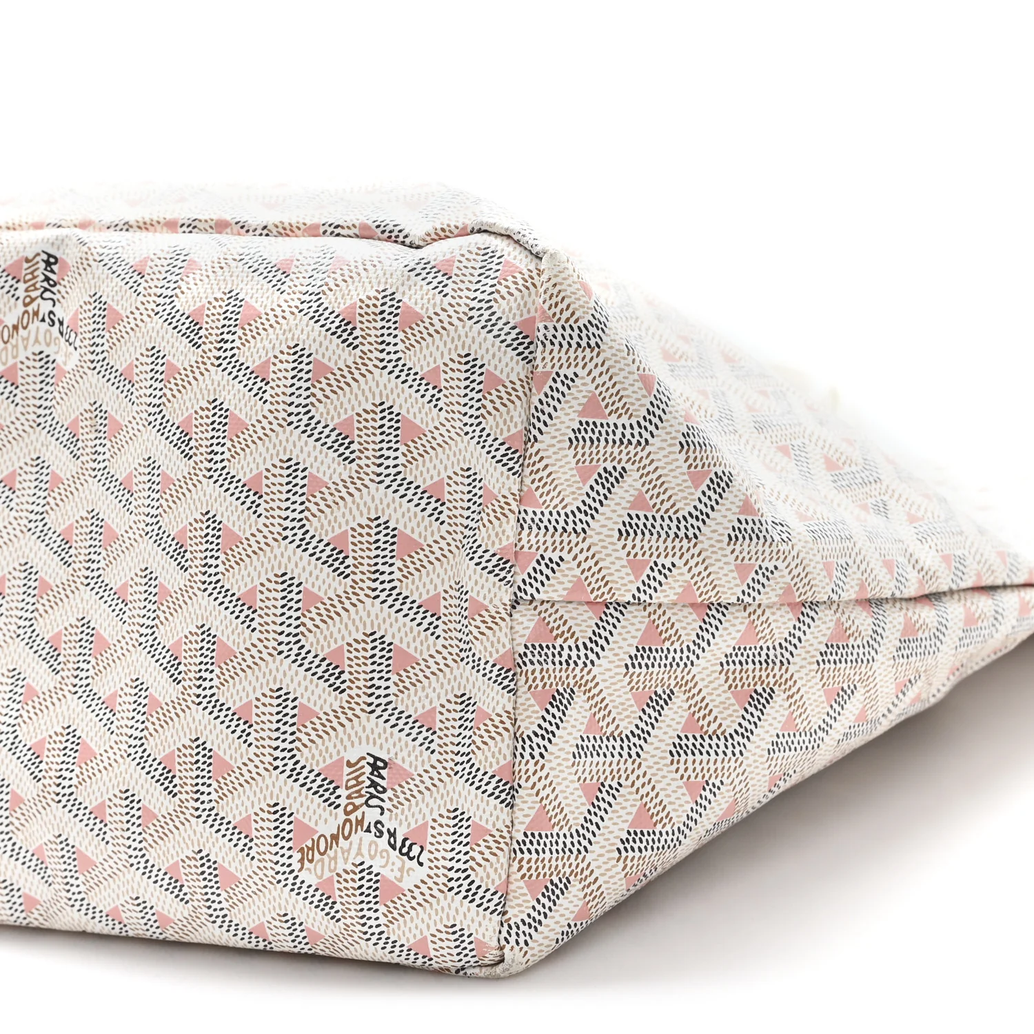 Goyardine Saint Louis Claire Voie PM White Pink - Top Club