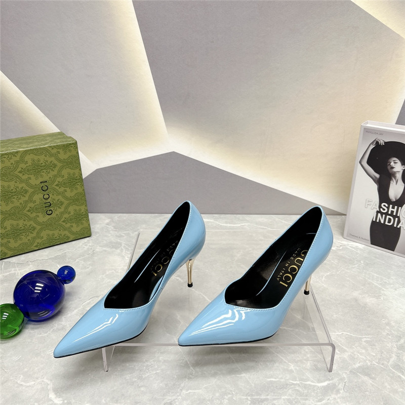 gucci pointed toe metal high-heeled shoes - Sneaker Replica Workshop