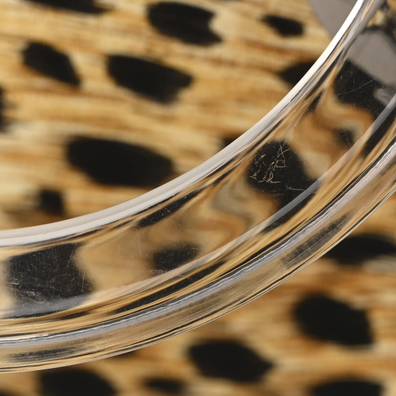 Canvas Leopard Print Medium Lady Dior - Top Club