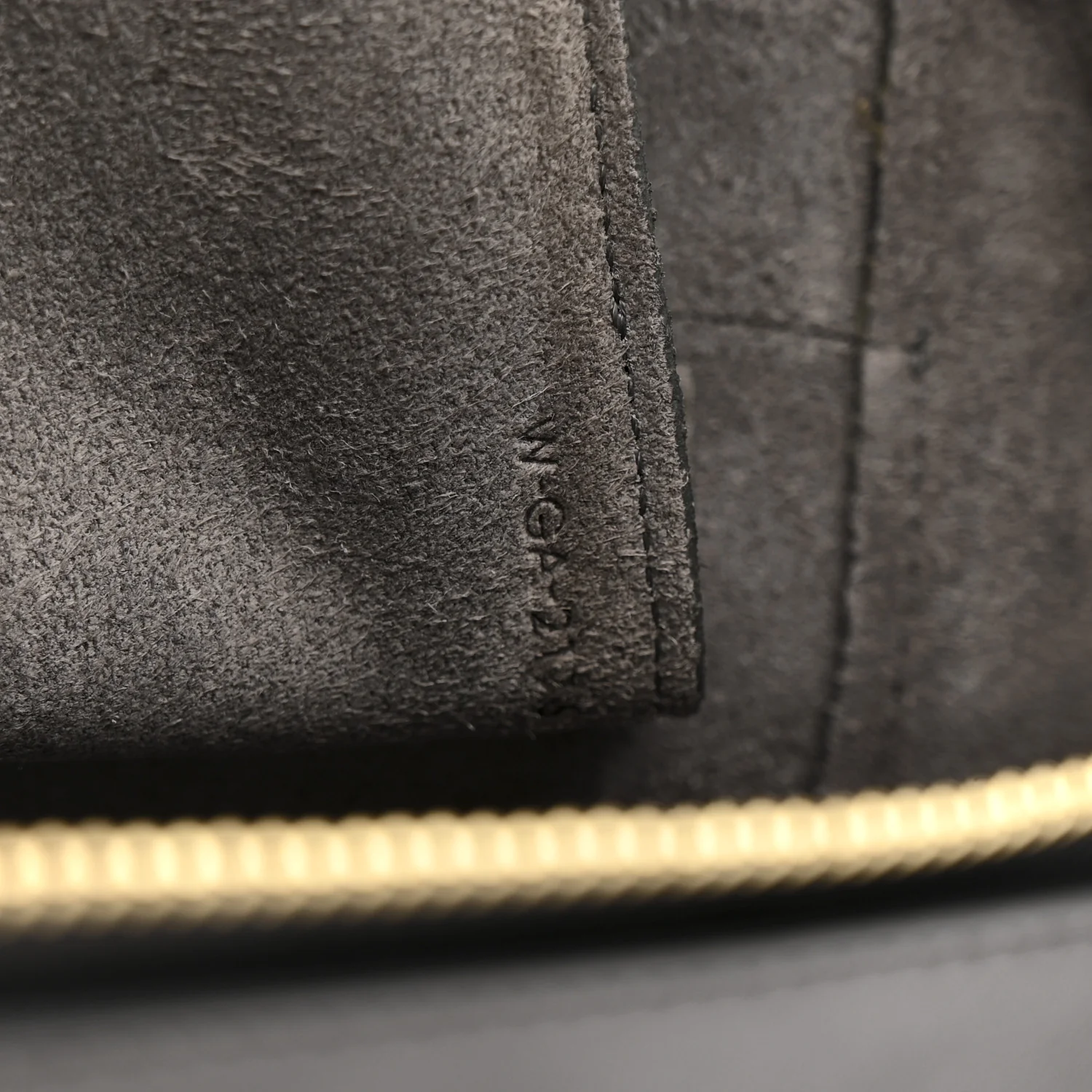 Smooth Calfskin Mini Belt Bag Grey - Top Club