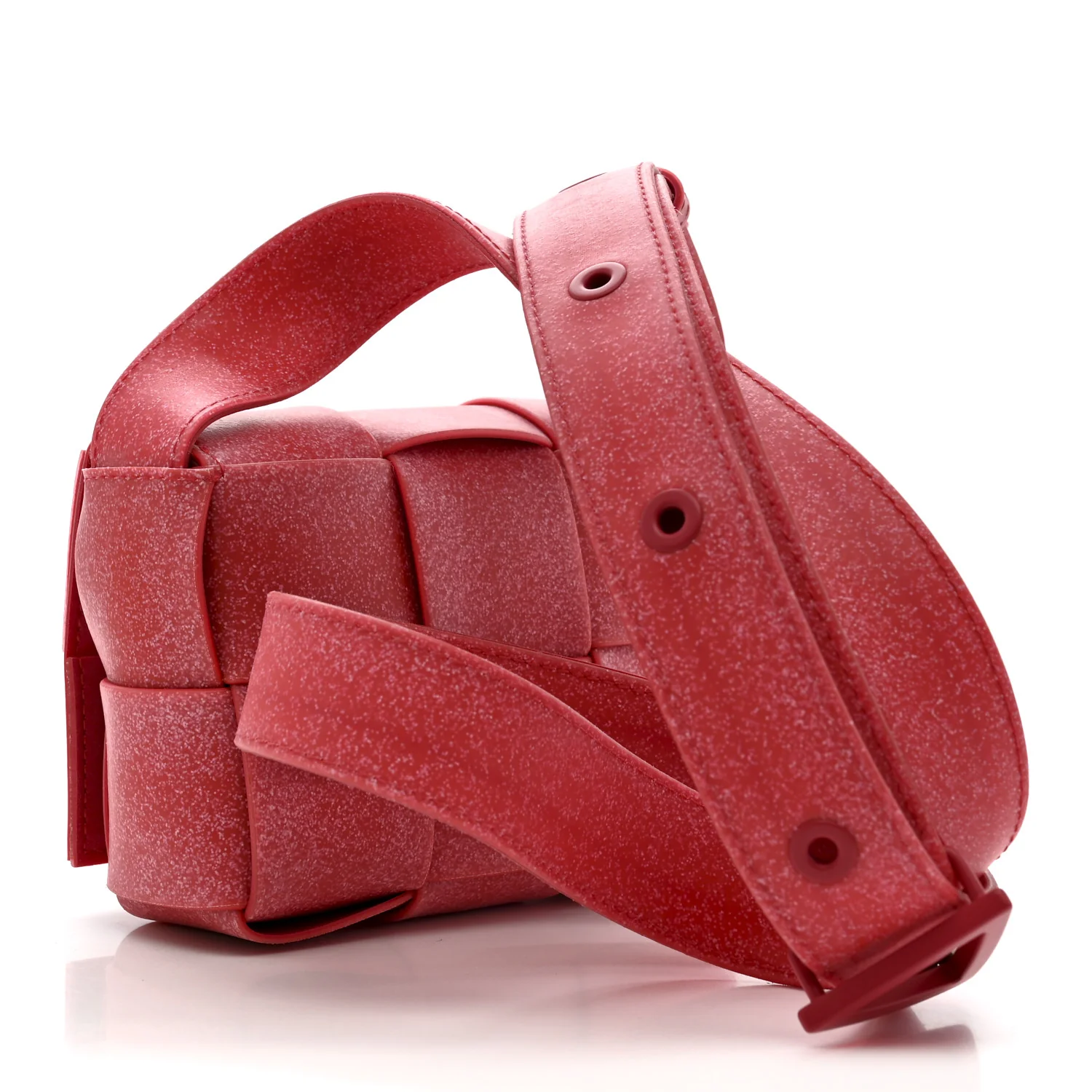 Rubber Maxi Intrecciato Extra Mini Cassette Crossbody Bag Firework - Top Club