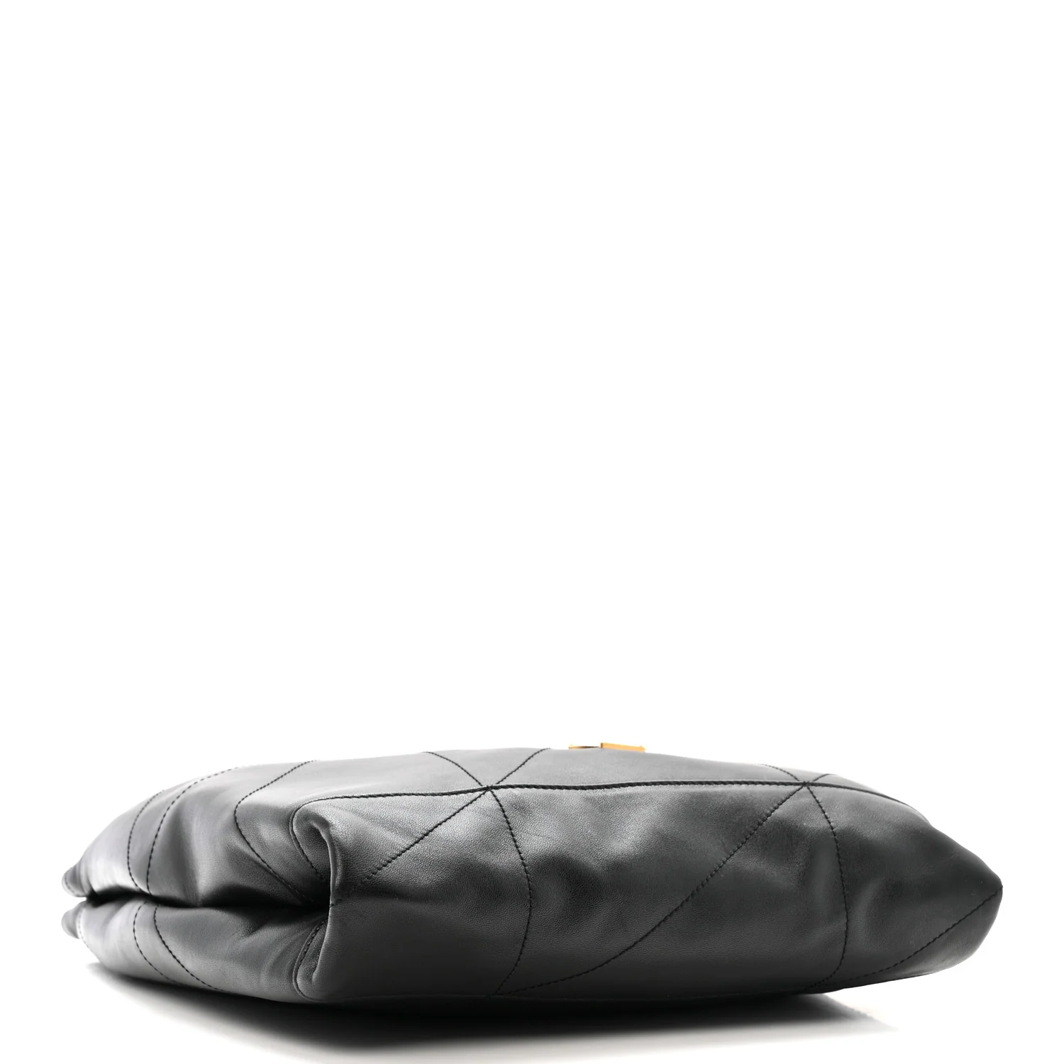 Lambskin Matelasse Monogram Medium Jamie 4.3 Pochon Black - Top Club