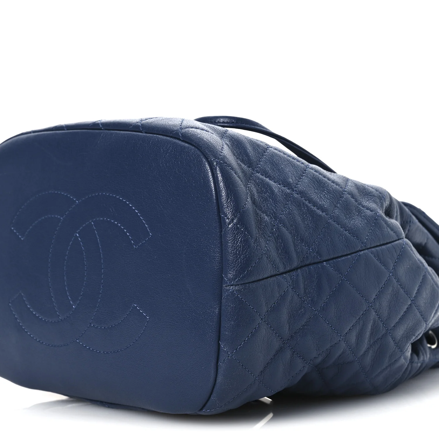 Calfskin Quilted Small Urban Spirit Backpack Blue - Top Club