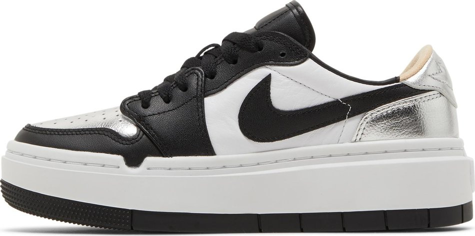 Best  Air Jordan 1 Elevate Low Silver Toe DQ8561-001 - Sneaker Replica Workshop