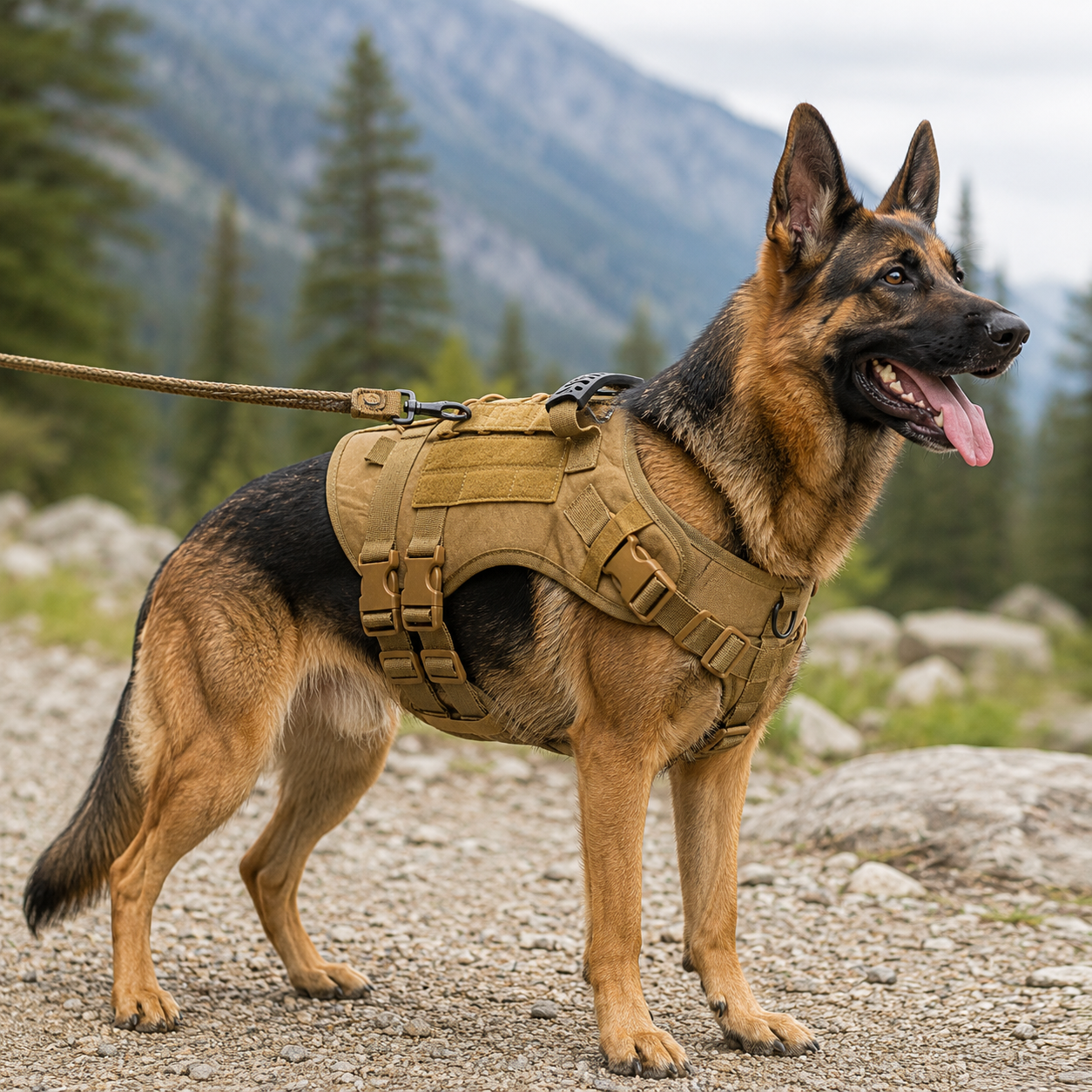 TIVANOVAS Tactical Dog Harness