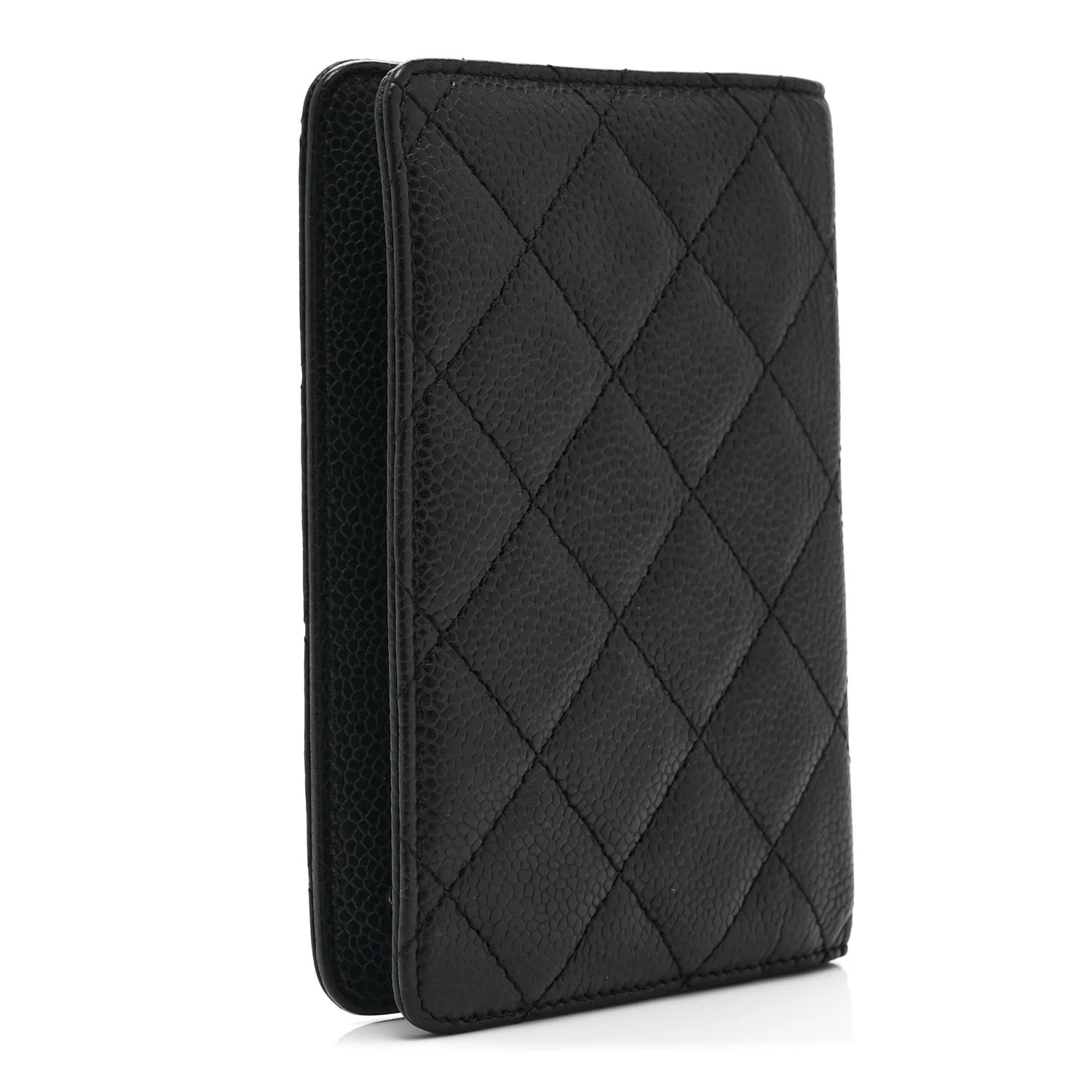 Caviar Quilted Agenda Cover Black - Top Club