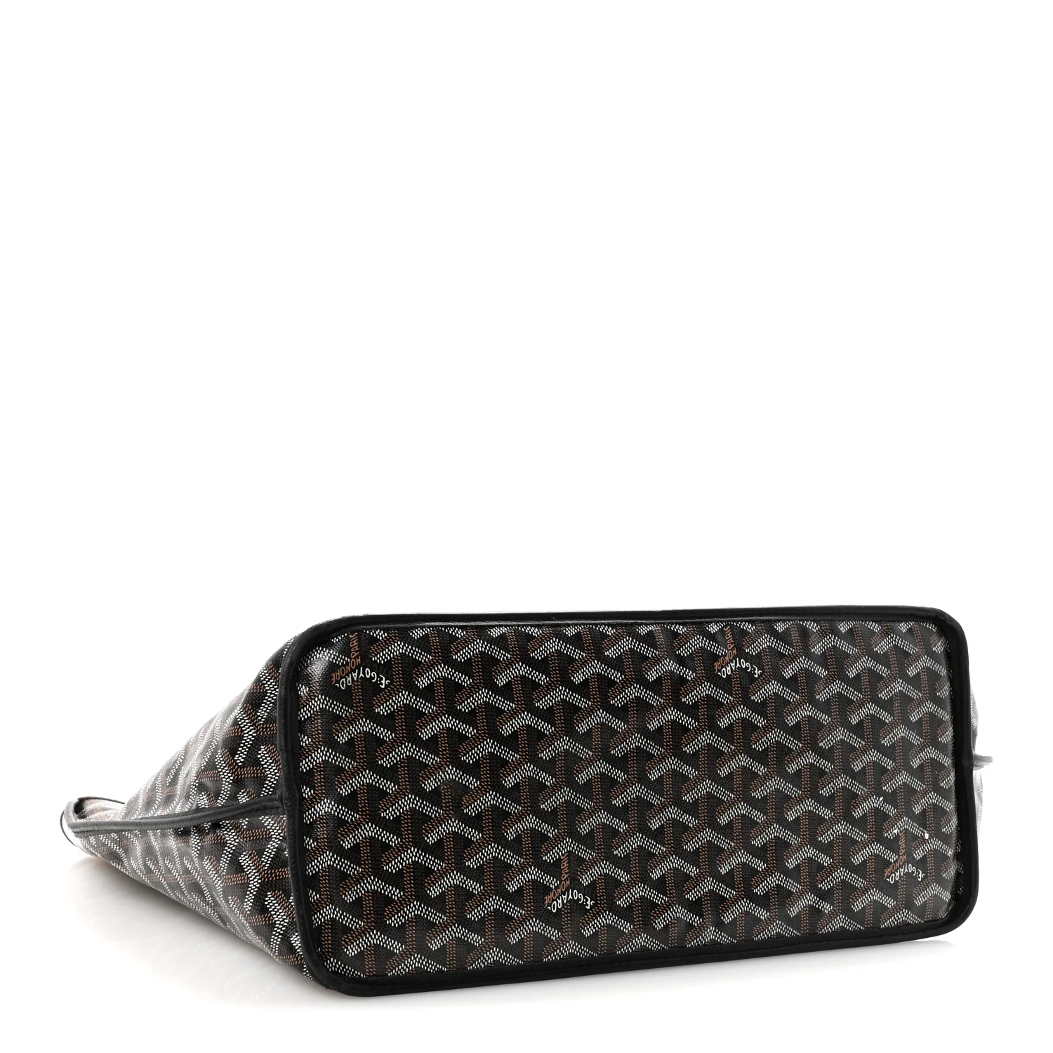 Goyardine Reversible Anjou PM Black - Top Club