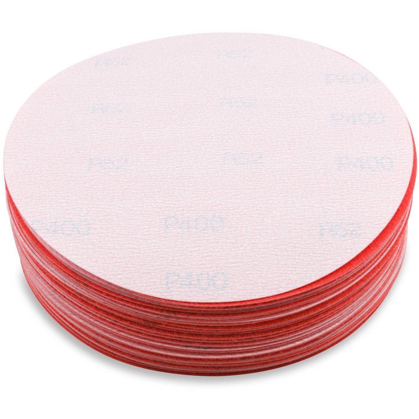 5 Inch Hook and Loop Orange Wet / Dry Auto Body Film Sanding Discs, 50 Pack - Alvarez Pro Painting LLC