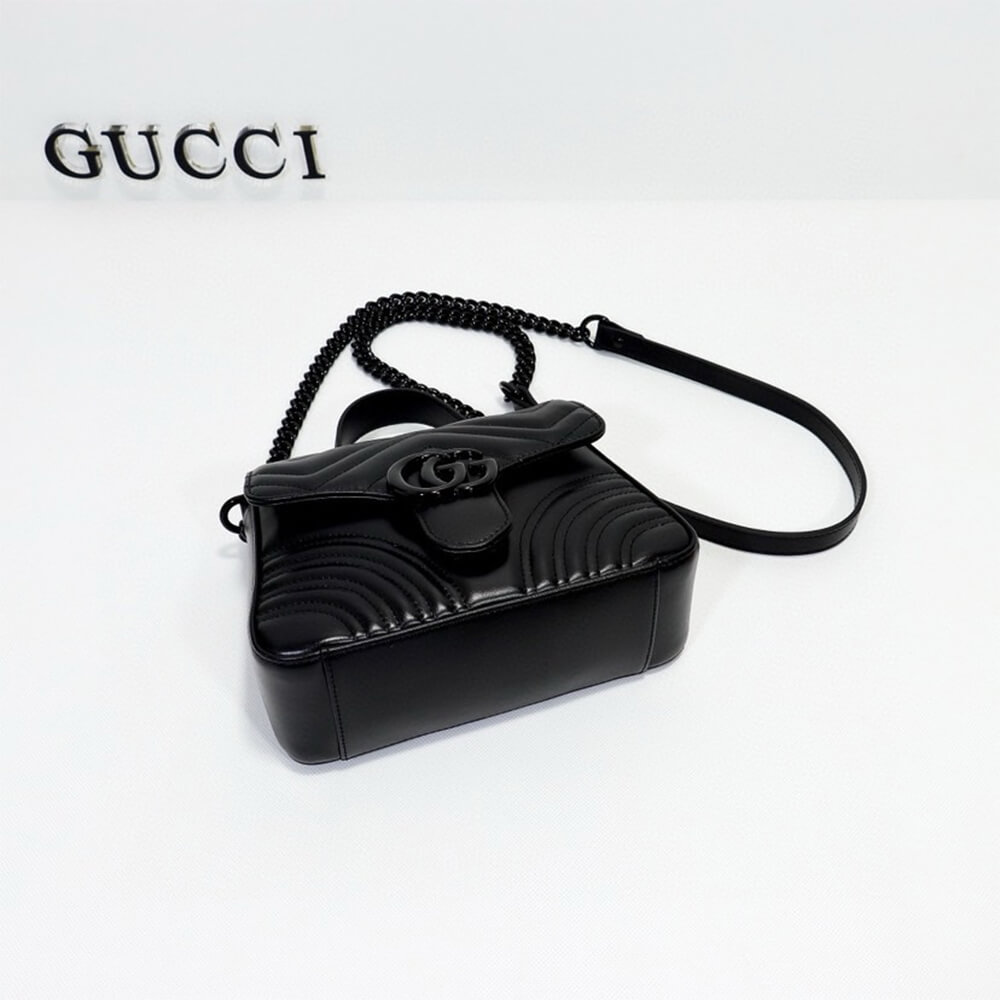 GG MARMONT MINI TOP HANDLE BAG - Top Club