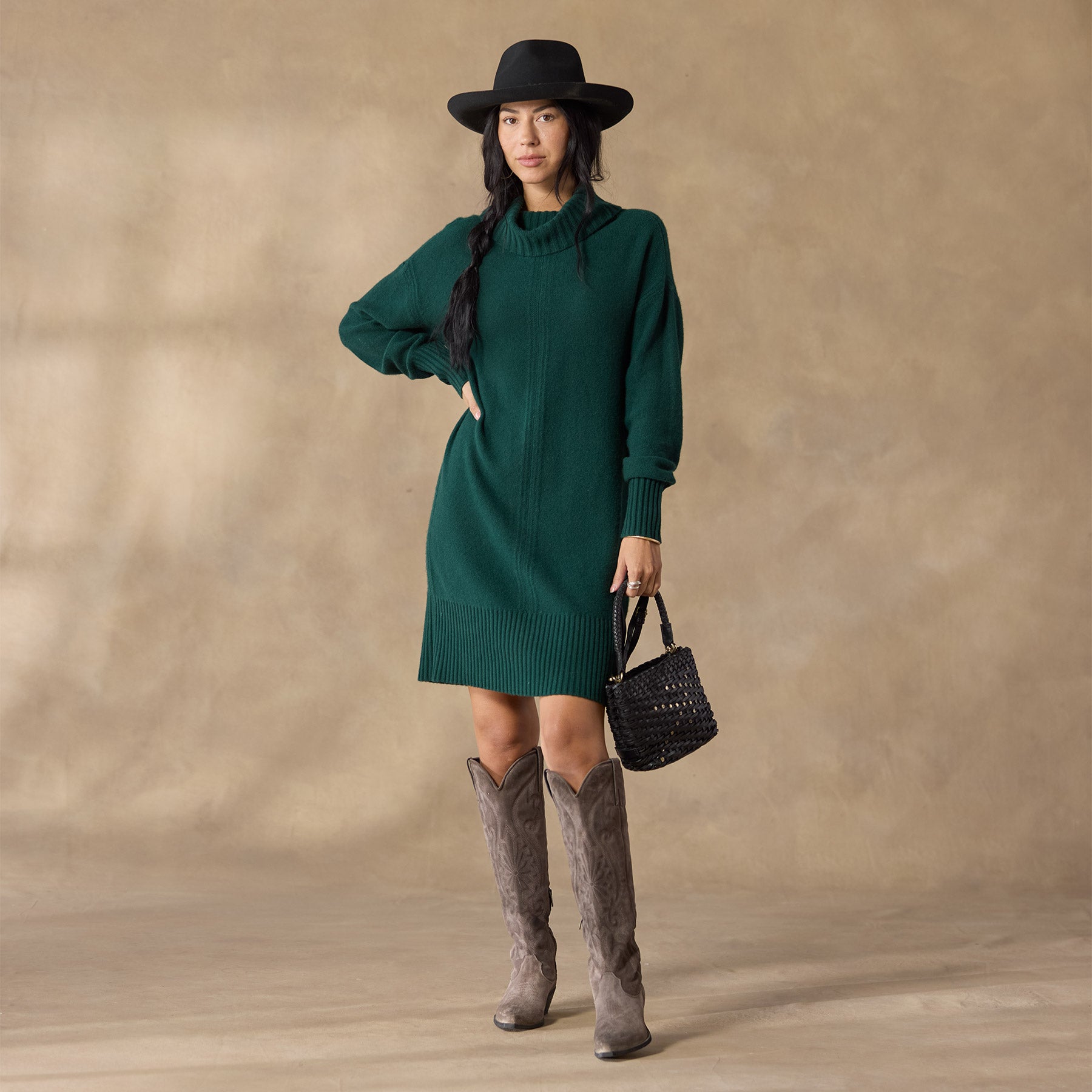 Sonja Cashmere Dress, Petite - Sundance Living