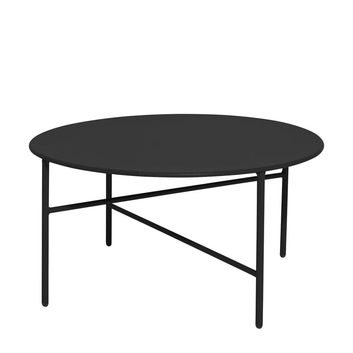 Mila ronde salontafel - Ø70 x H35 cm Zwart
