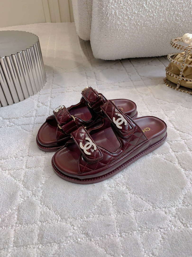 Chanel Women's Velcro Sandals Fashion Shoes C93438 - Sneaker Replica Workshop
