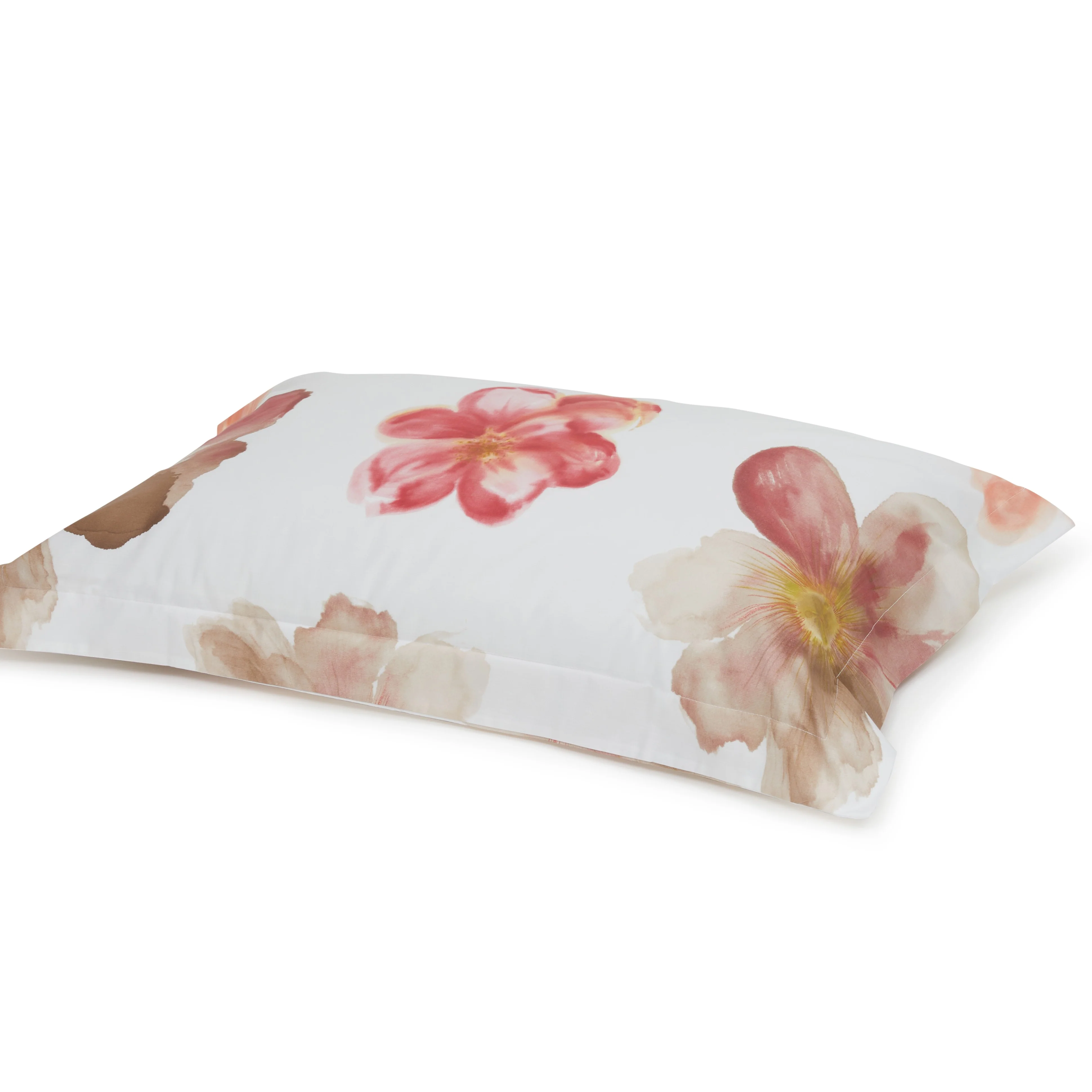 Completo Lenzuola In Percalle Grand-Fleur Matrimoniale