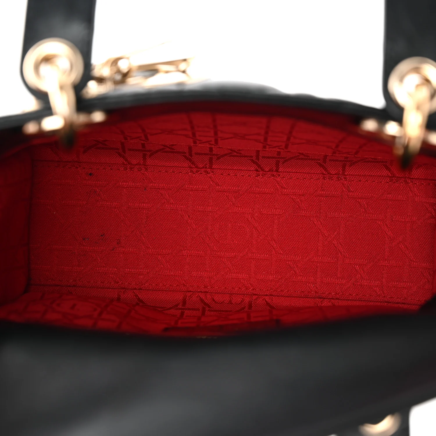 Lambskin Cannage Small My ABCDior Lady Dior Black - Top Club