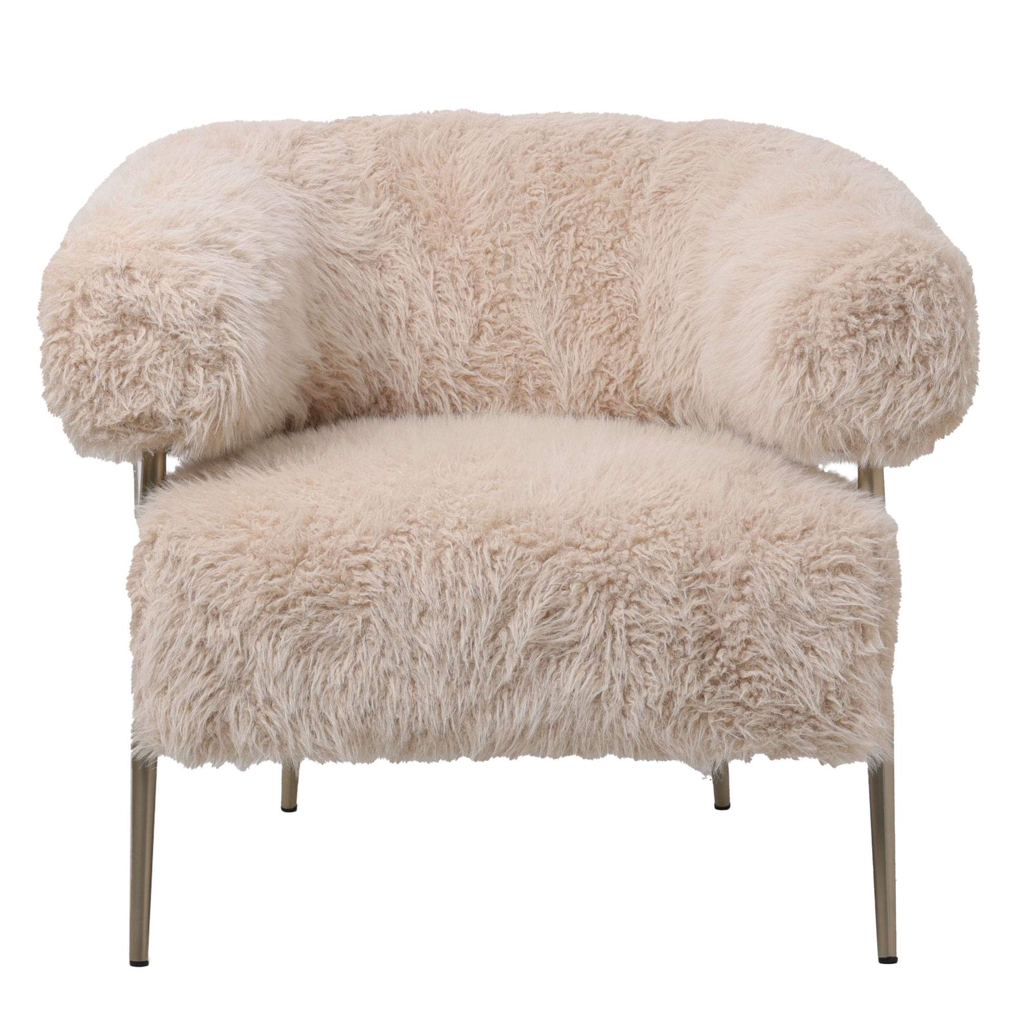 Fauteuil Fluffy Beige