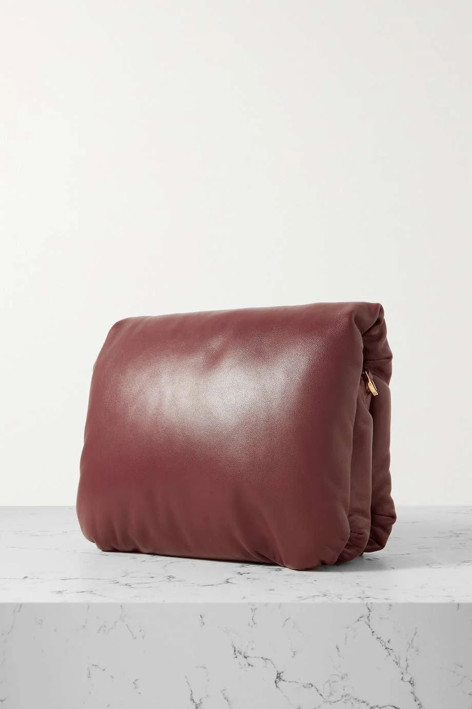 LOEWE Puffer Goya padded leather down shoulder bag - Top Club