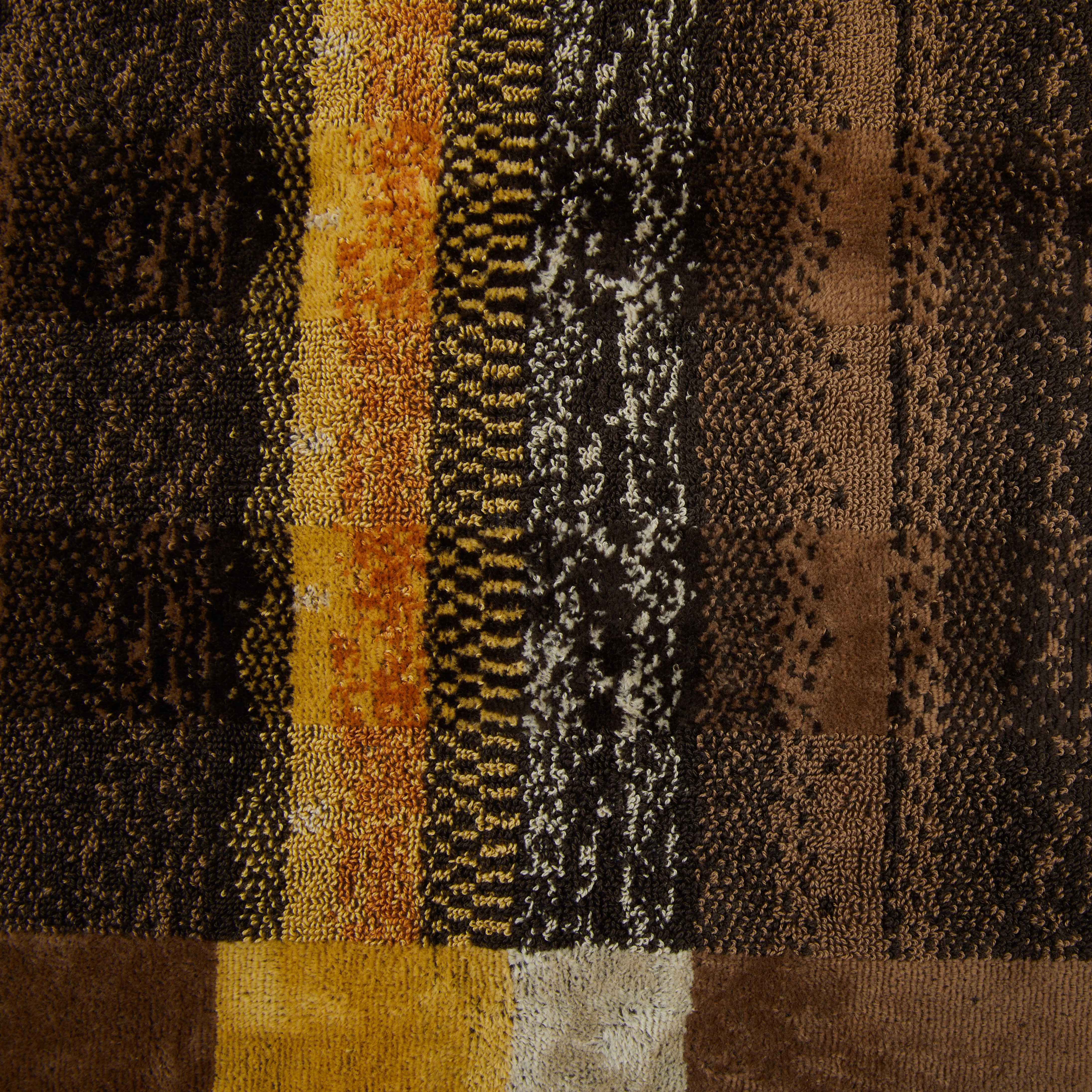 Asciugamano Con Ospite In Spugna Tandy 40X60+60X100 Bruciato Carrara