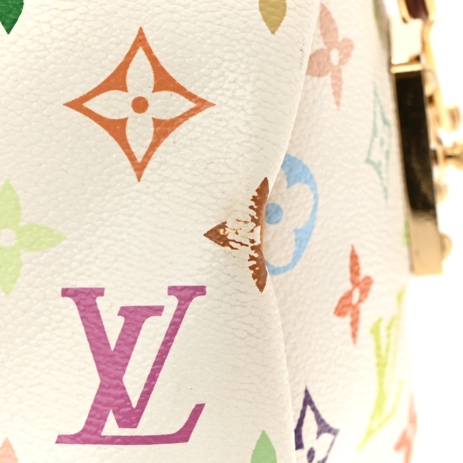 Monogram Multicolor Speedy 30 White - Top Club