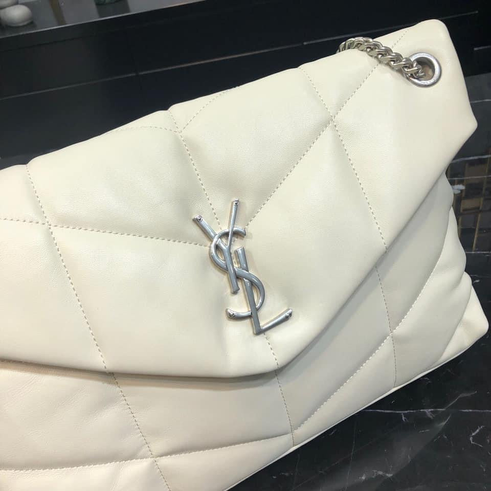 Y PUFFER MEDIUM BAG IN QUILTED LAMBSKIN - Top Club