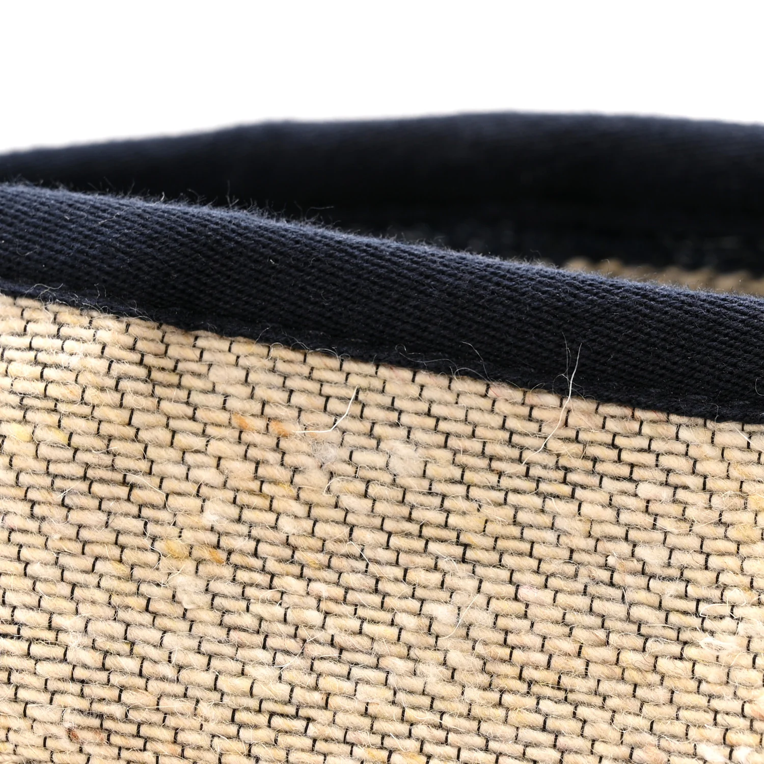 Striped Canvas Medium Deauville Tote Beige - Top Club