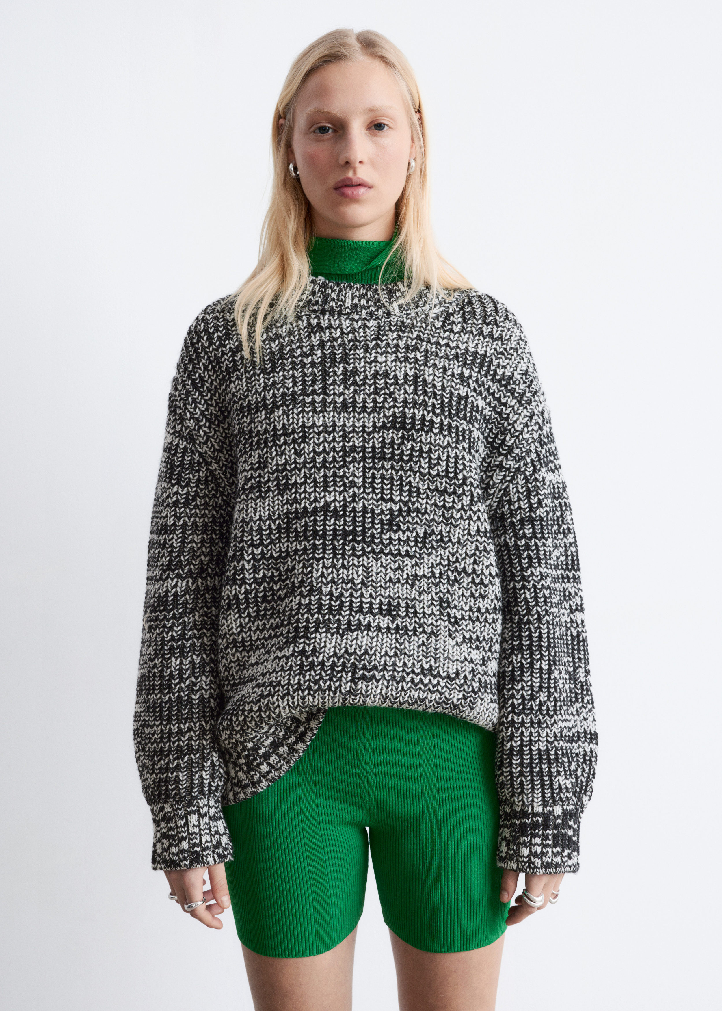 & Other Stories RIBBED BIKER SHORTS