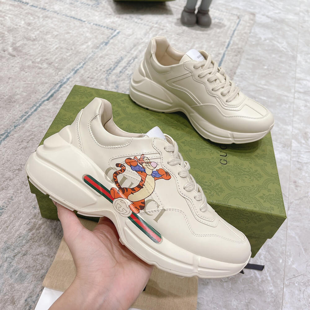Gucci Rhyton Sneaker with Print - Top Club