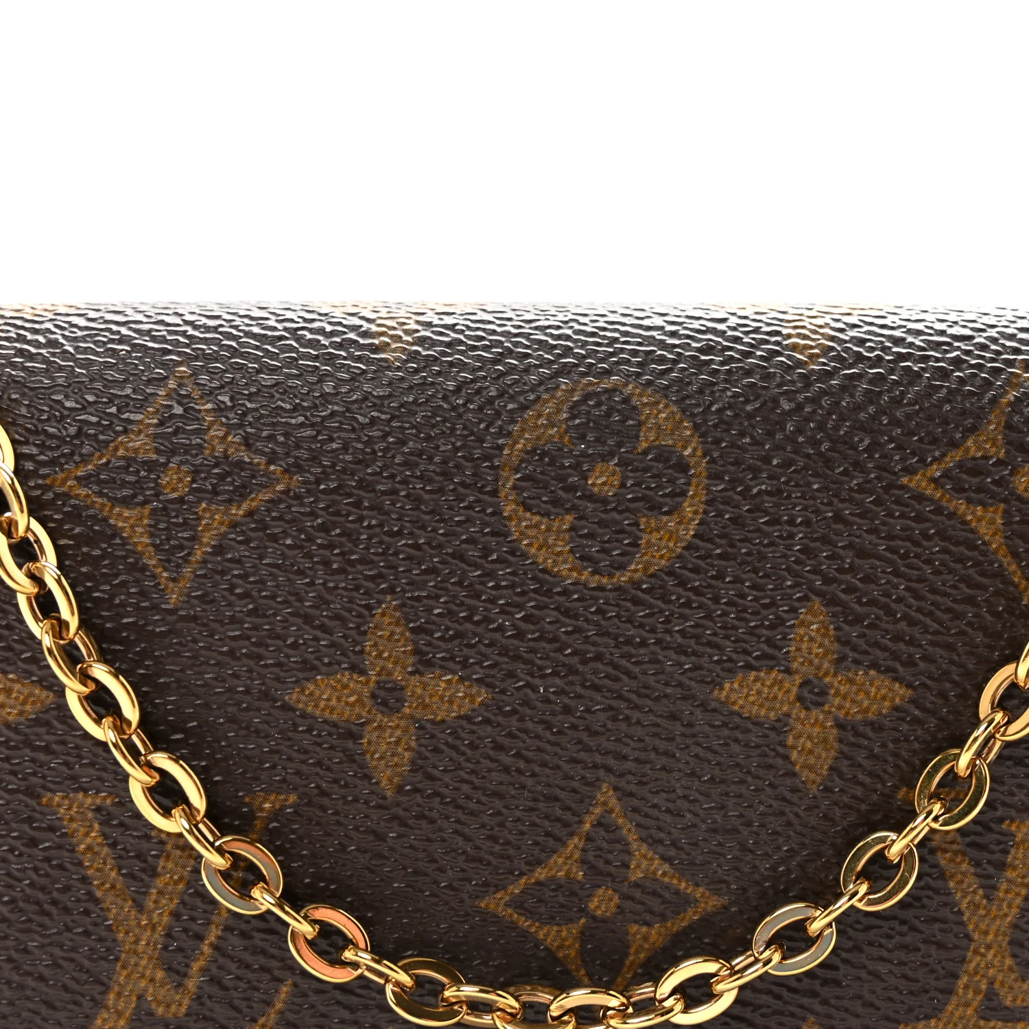 Monogram Pochette Felicie Chain Wallet Fuchsia - Top Club