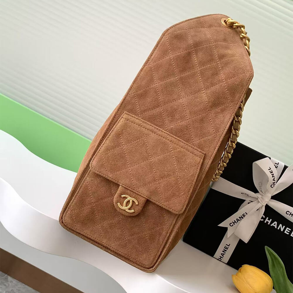 CHANEL 25 Medium Handbag SUEDE(high-end grade) - Top Club