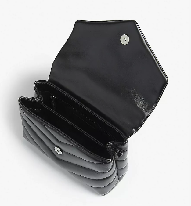 Y small Toy Loulou Leather Crossbody Bag �C Black - Top Club
