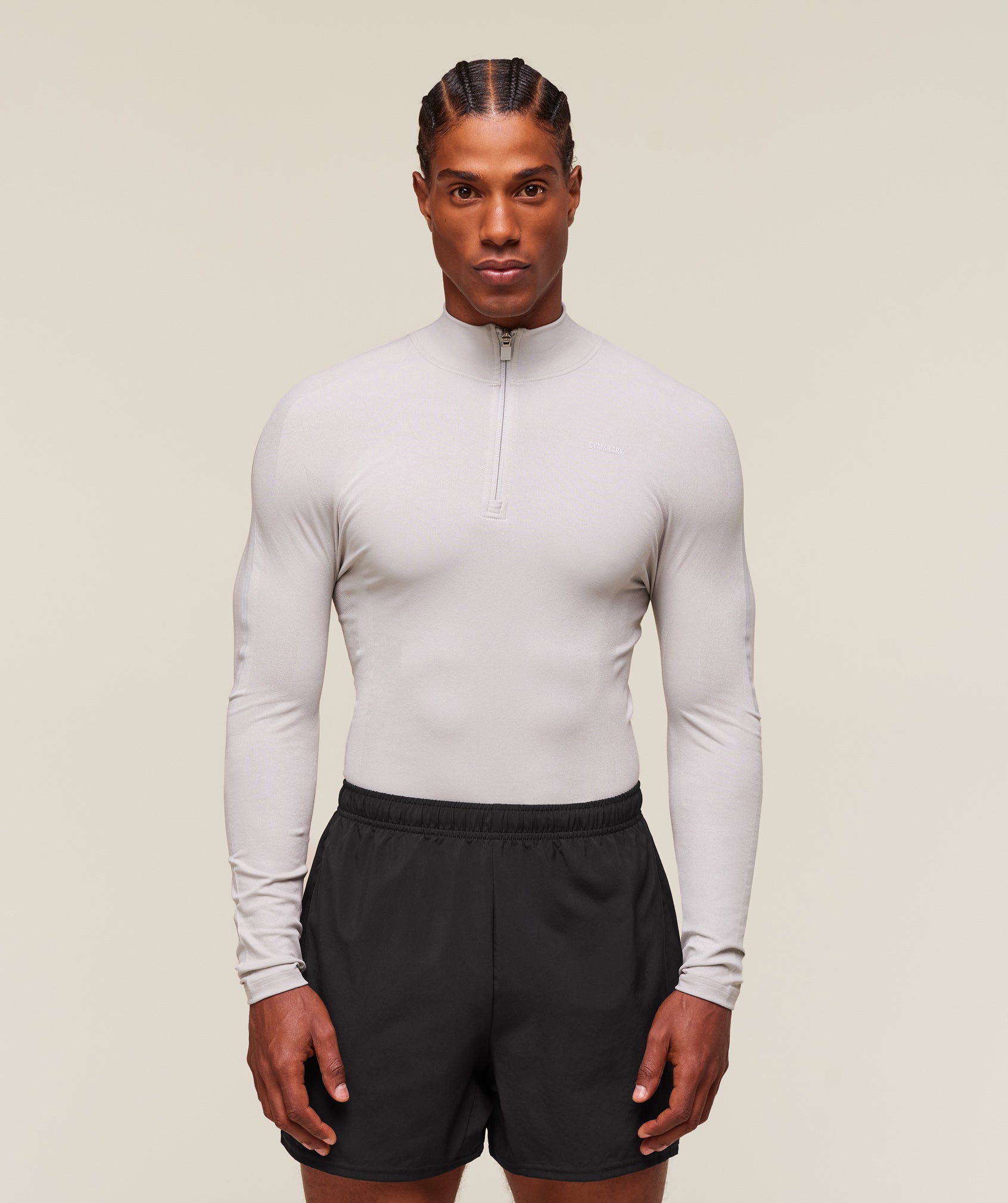 COACH everywear Warp Knit 1/4 Zip
