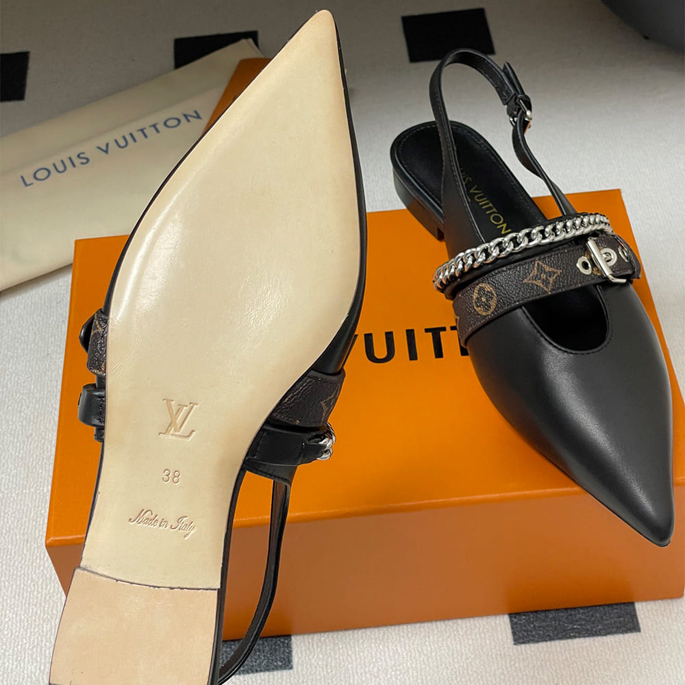 LV Vibe slingback ballet flats - Top Club