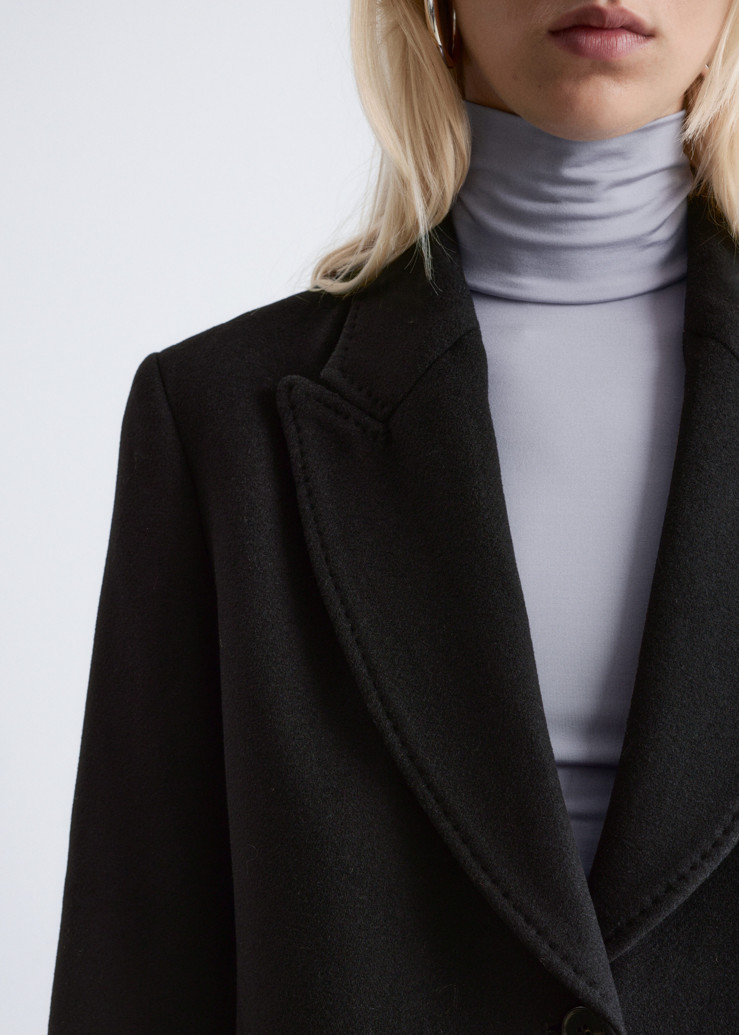 & Other Stories TAILORED SINGLE-BREASTED COAT