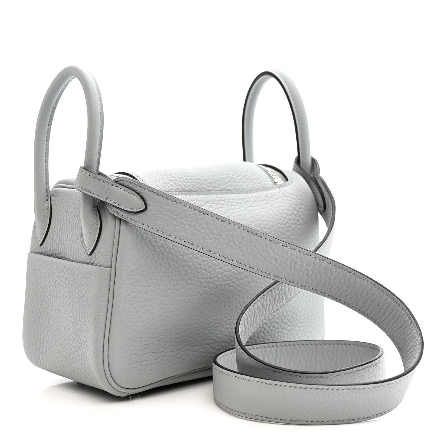 Taurillon Clemence Mini Lindy 20 Bleu Pale - Top Club