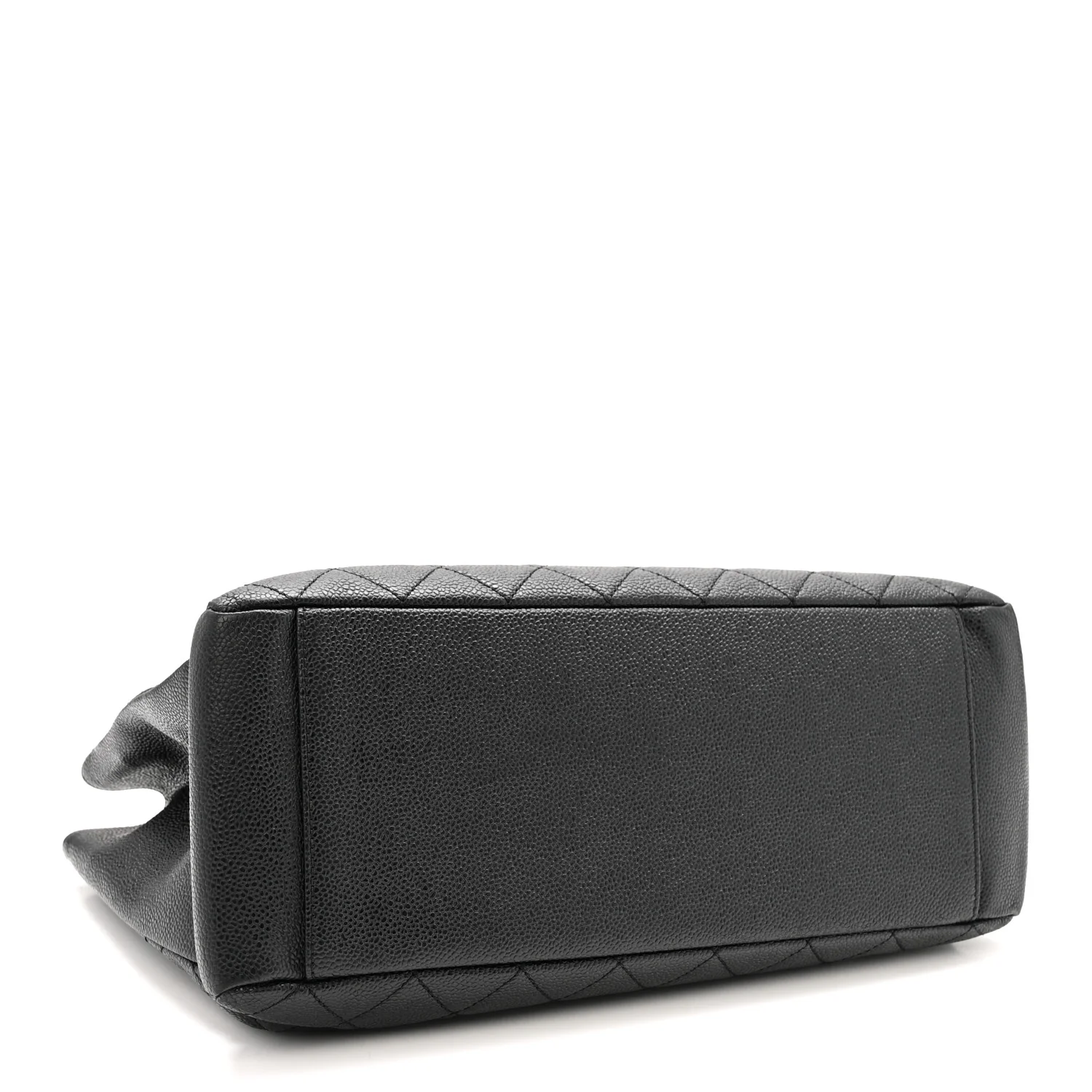 Caviar Quilted Grand Shopping Tote GST Black - Top Club
