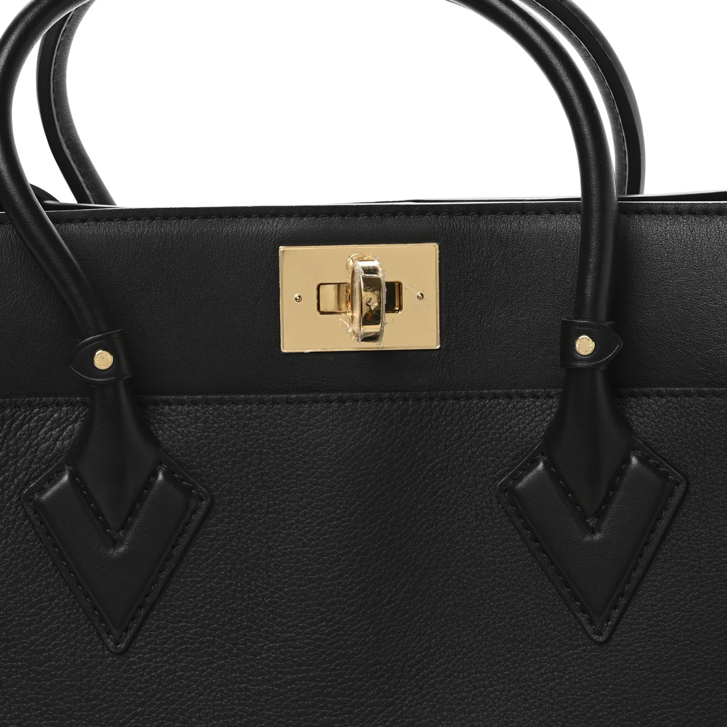 Calfskin Monogram Tufting On My Side Black - Top Club