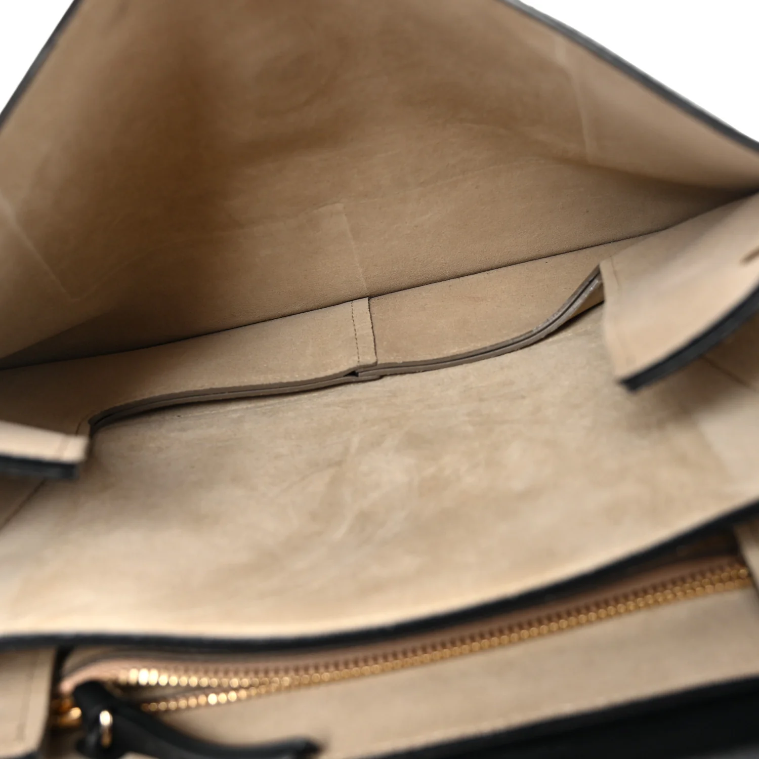 Suede Calfskin Medium Faye Shoulder Bag Black - Top Club