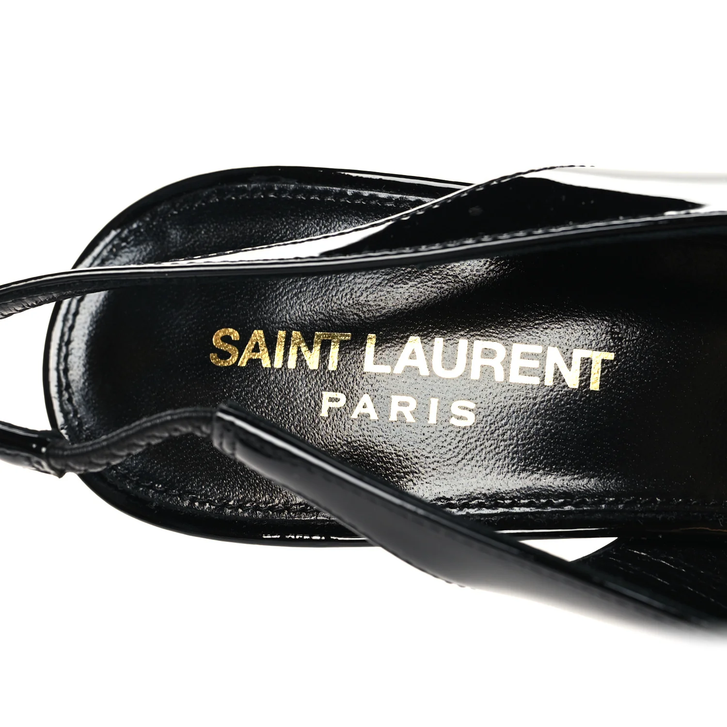 Patent Opyum 110 Slingback Pumps 38 Black - Top Club