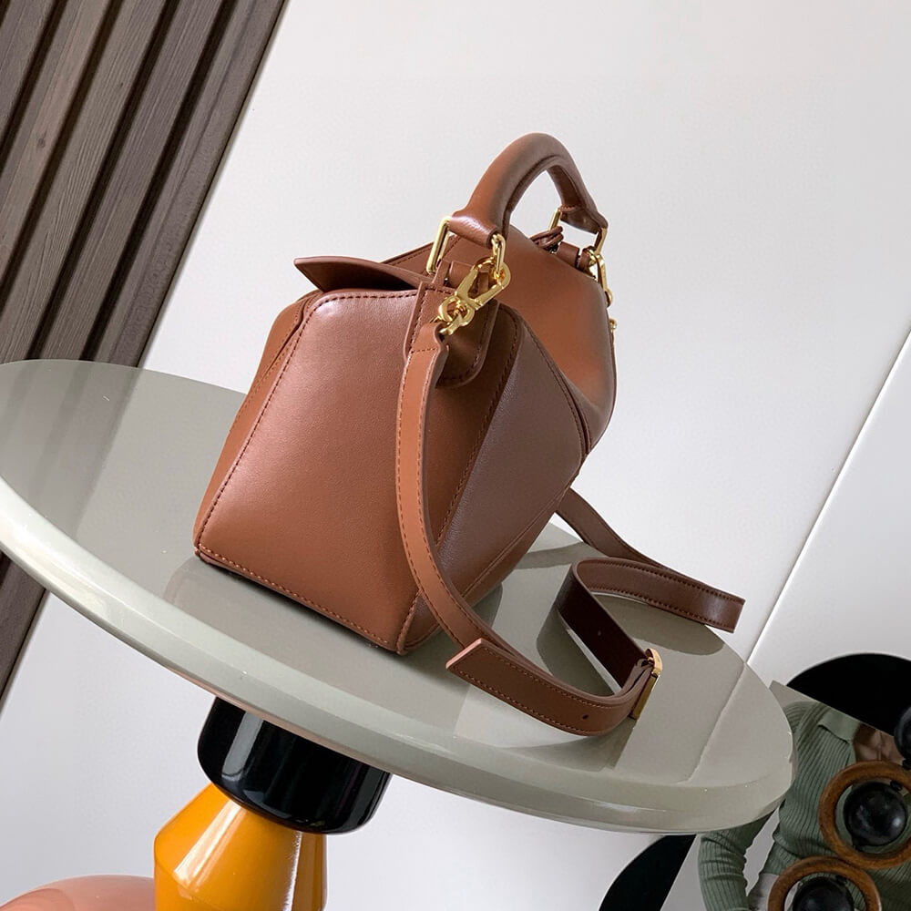 Loewe Small Featherlight Puzzle bag in nappa lambskin(HIGH-END GRADE) - Top Club