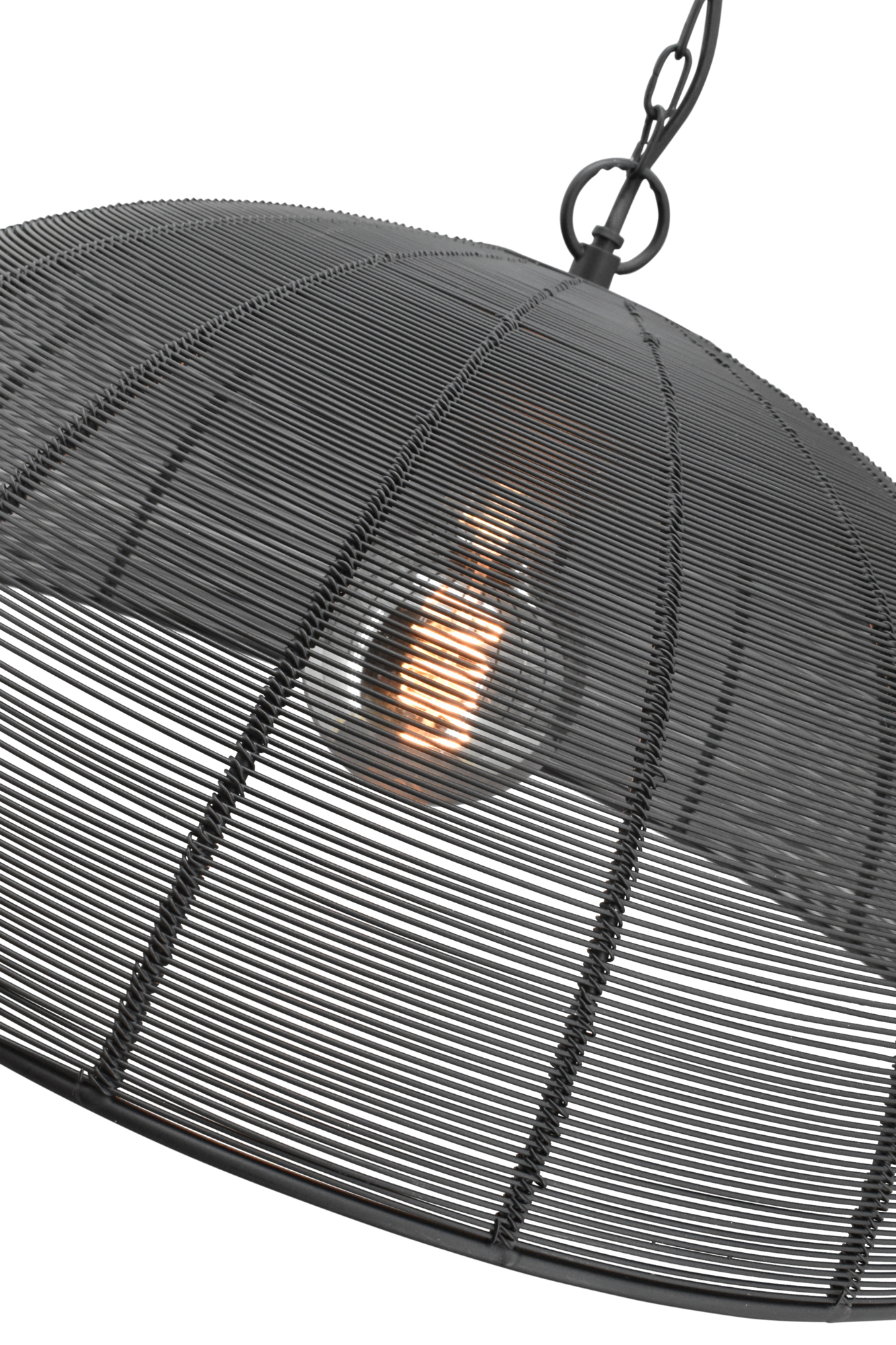 Hanglamp Brandon large black Ø 60 cm